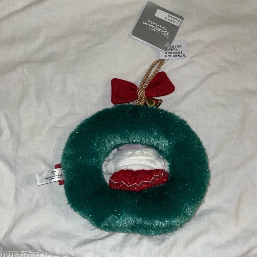 Stellalou Christmas Wreath Disney bell Shanghai disney resort